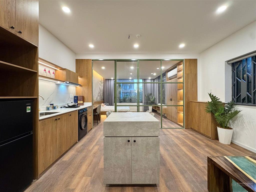 Cho thuê căn hộ 1pn hiện đại  thoáng mát gần cầu sài gòn