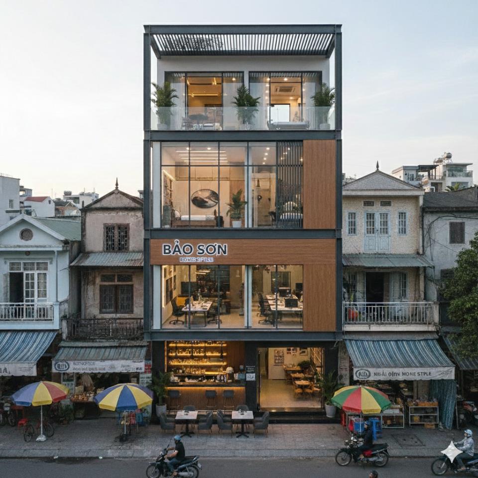 Bán Liền Kề Bảo Sơn Trục Thông Vinsmart City. Mặt Tiền 6.6m, View Vườn Hoa, Kinh Doanh Đại Thắng!