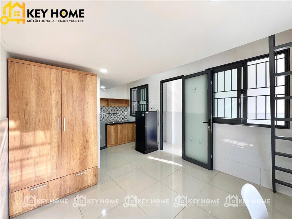 Cho thuê căn duplex cao 1m6 35m2 ngay công viên gia địnhsân bay tân sơn nhất