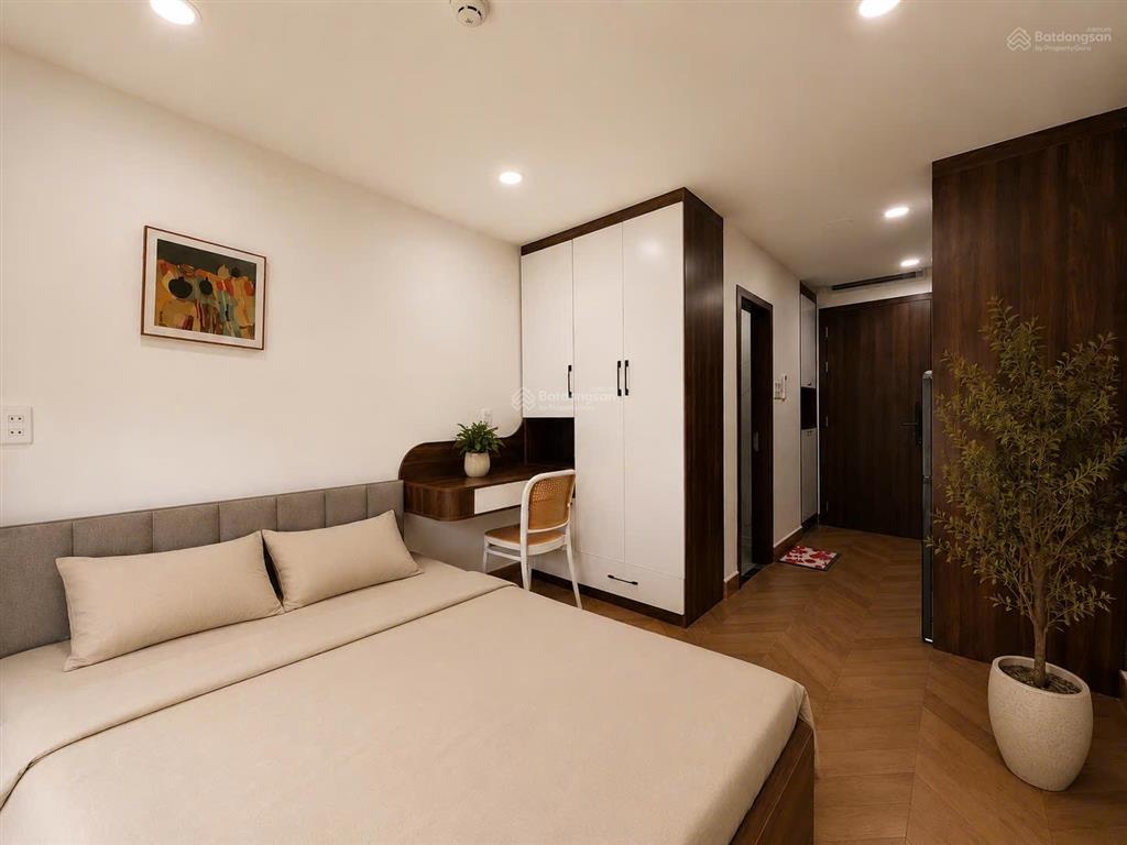 Cho thuê căn studio ban công full nội thất cao cấp gần đh vlungã 5 gò vấpcông viên làng hoa