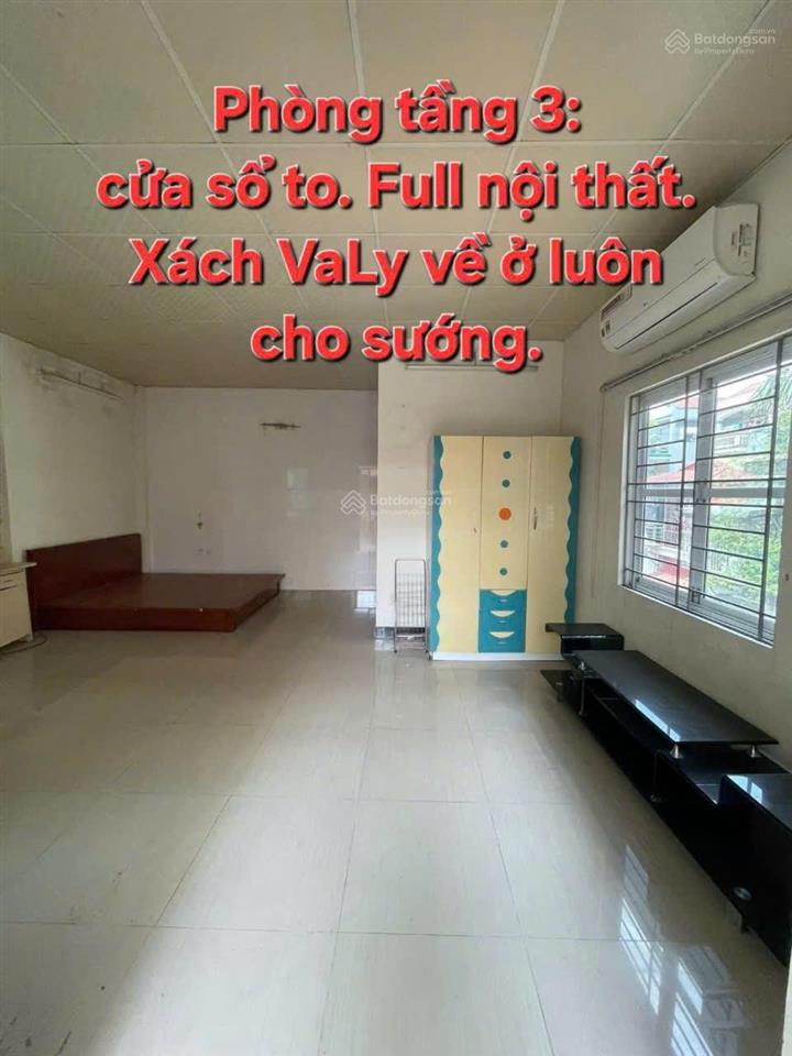 Cho thuê nhà nguyên căn 3 tầng x 45m2 tại khương thượng, giá 10tr/tháng có thương lượng