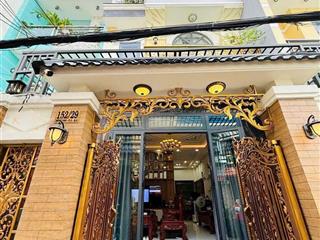 Nhà mới đẹp, sang trọng, gần mặt tiền bông sao , 4 tầng, (5x14m), nở hậu p5 q8