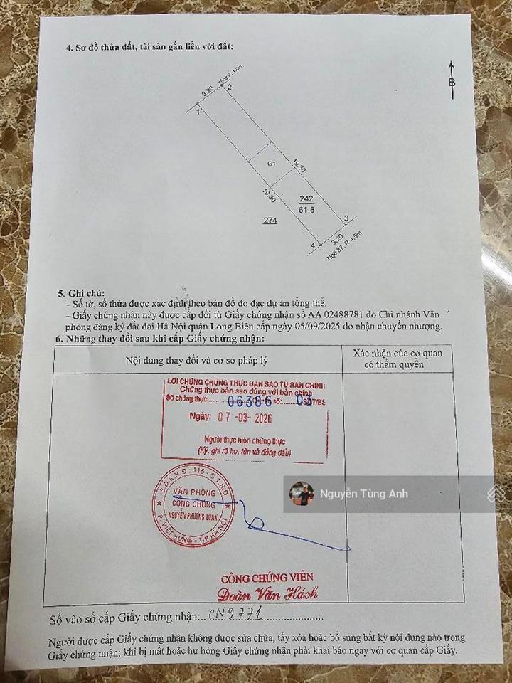 Nhà đức giang 62/70m2, mt 3.2m, 3 tầng, ô tô tránh, giá 14.8 tỷ