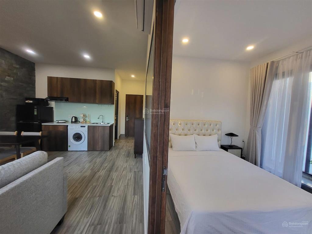 Cho thuê căn hộ nhiều ánh sáng  full nội thất gỗ  ít chi phí  kế bên sala, bason, thủ thiêm