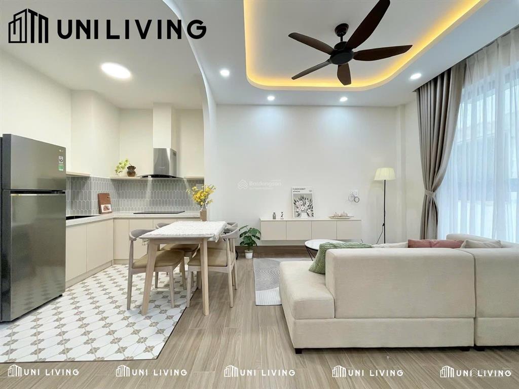 Cho thuê căn hộ studio/1pn, full nội thất cao cấp không gian sang trọng