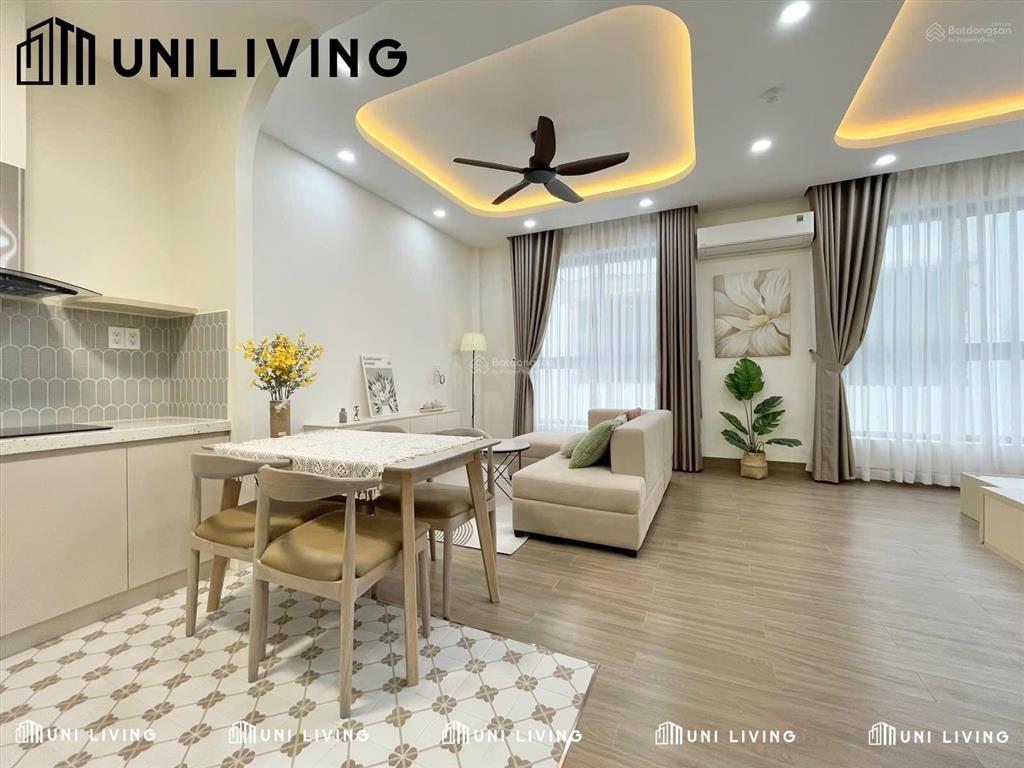 Cho thuê căn hộ studio/1pn, full nội thất cao cấp không gian sang trọng