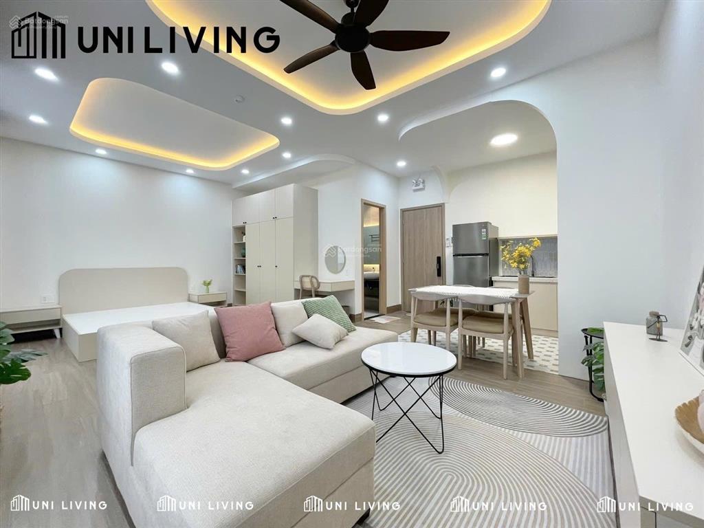 Cho thuê căn hộ studio/1pn, full nội thất cao cấp không gian sang trọng