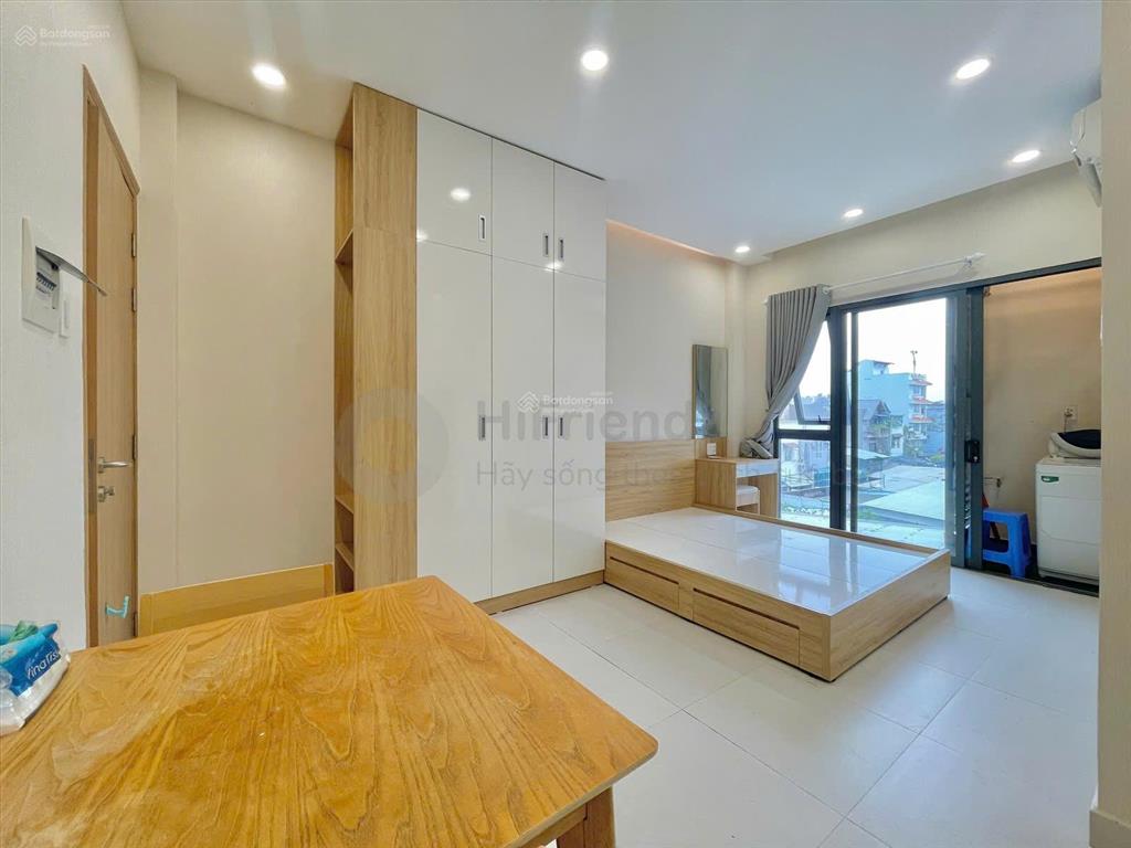 Cho thuê căn studio  full nội thất  máy giặt riêng  nhiều ánh sáng