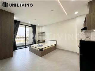 Studio cao cấp  nhà mới  ban công cửa sổ  cạnh sala  cầu ba son