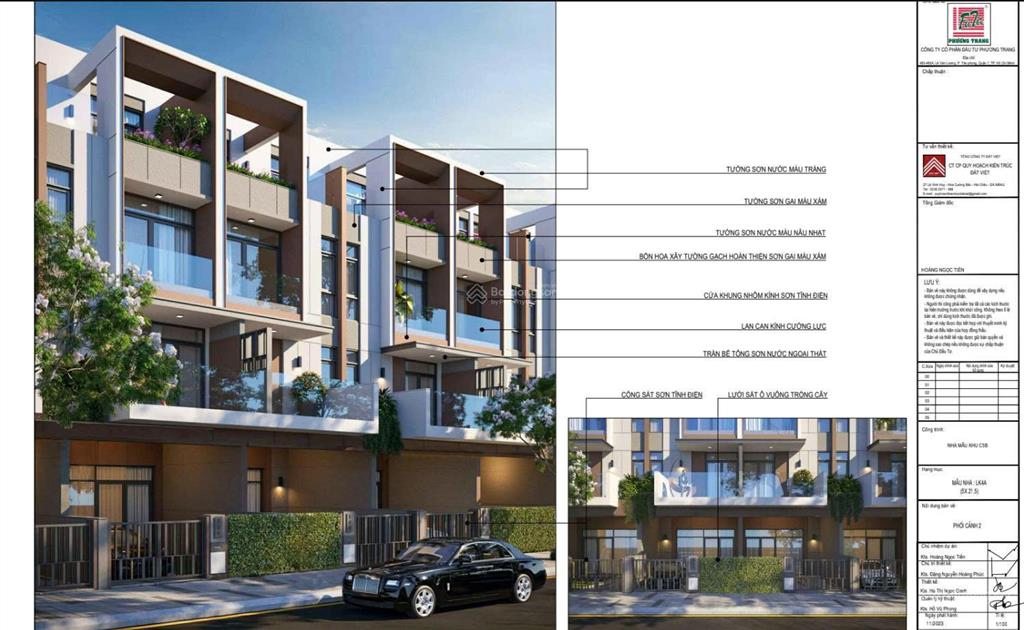 Nhà phố 4 tầng ngay mặt tiền hồ tùng mậu, cách biển 1p di chuyển  sổ hồng lâu dài