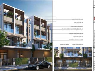 Nhà phố 4 tầng ngay mặt tiền hồ tùng mậu, cách biển 1p di chuyển  sổ hồng lâu dài