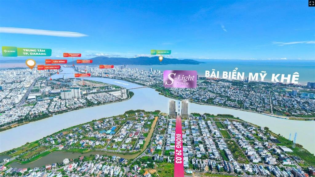 Chính chủ bán nhanh căn studio trực diện sông hàn, pháo hoa diff. hỗ trợ vay 2 năm  tầng đẹp