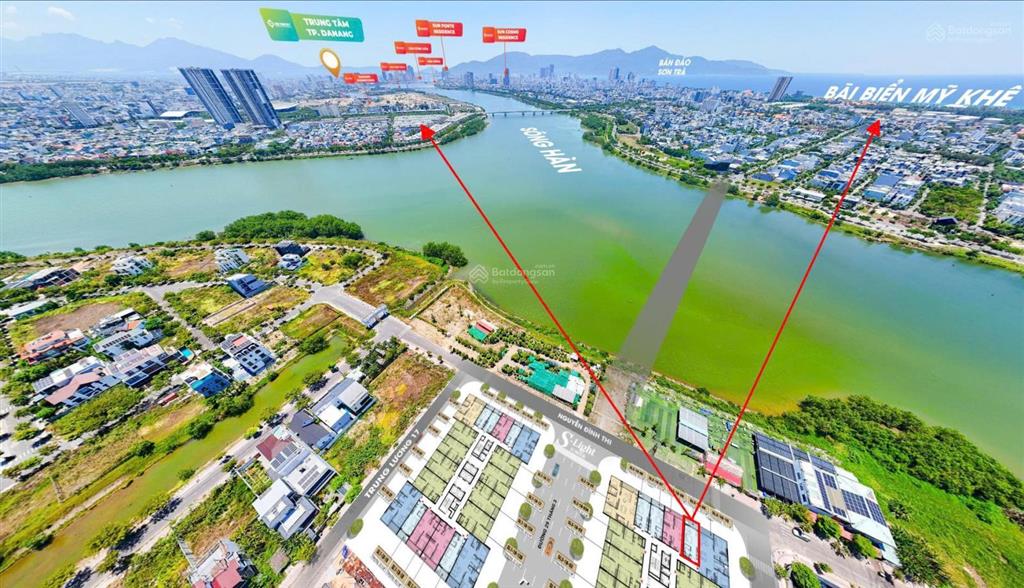Chính chủ bán nhanh căn studio trực diện sông hàn, pháo hoa diff. hỗ trợ vay 2 năm  tầng đẹp