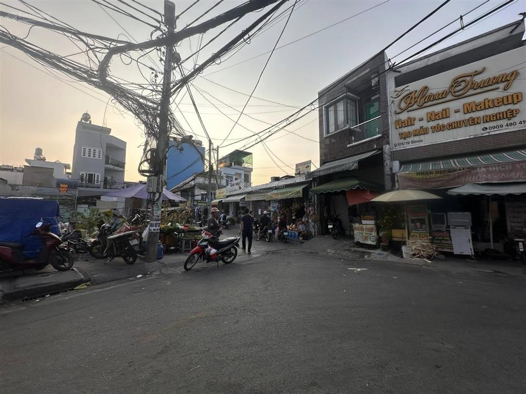 Nhà góc 2mt kinh doanh tốt 7.5x10m ngay chợ gần aeon bình tân