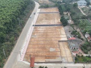 Bán đất nền mặt đường lớn bất bạt, ba vì, gần hồ suối hai, diện tích 100m2, full thổ, sổ đỏ, giá f0