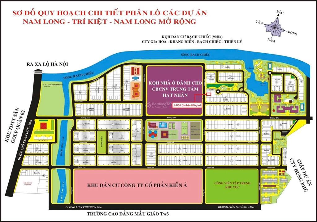 Rẻ bán gấp lô đất d56 phước long b, quận 9 giá 80tr/m2 thương lượng cho khách thiện chí, chủ nhà dễ