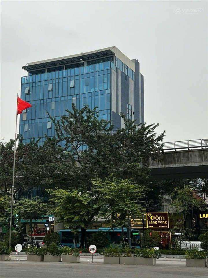 Tòa vp mặt phố xuân thủy cầu giấy 400m 10 tầng 2 hầm siêu dòng tiền giá 400 tỷ