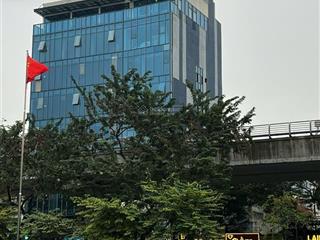 Tòa vp mặt phố xuân thủy cầu giấy 400m 10 tầng 2 hầm siêu dòng tiền giá 400 tỷ