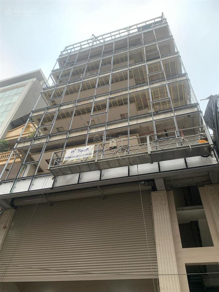 Tòa nhà mp hoàng ngân trung hòa cầu giấy 220m 10 tầng mt12m thông sàn thang máy giá 200 tỷ