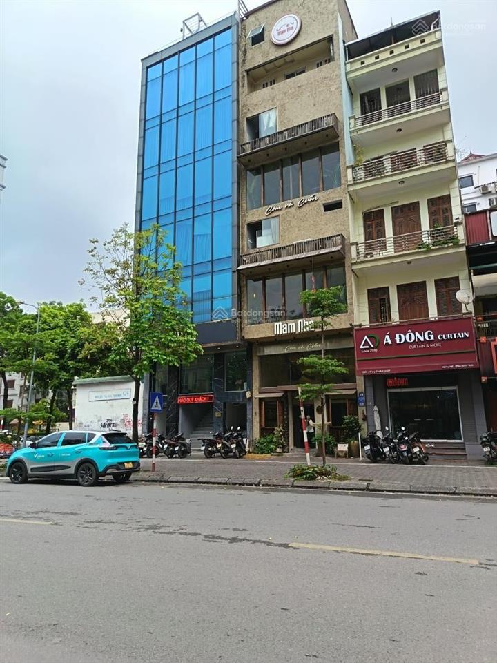 Bán nhà mặt phố tại vũ phạm hàm 108m2 7 tầng thang máy lô góc mt7m dòng tiền cực cao