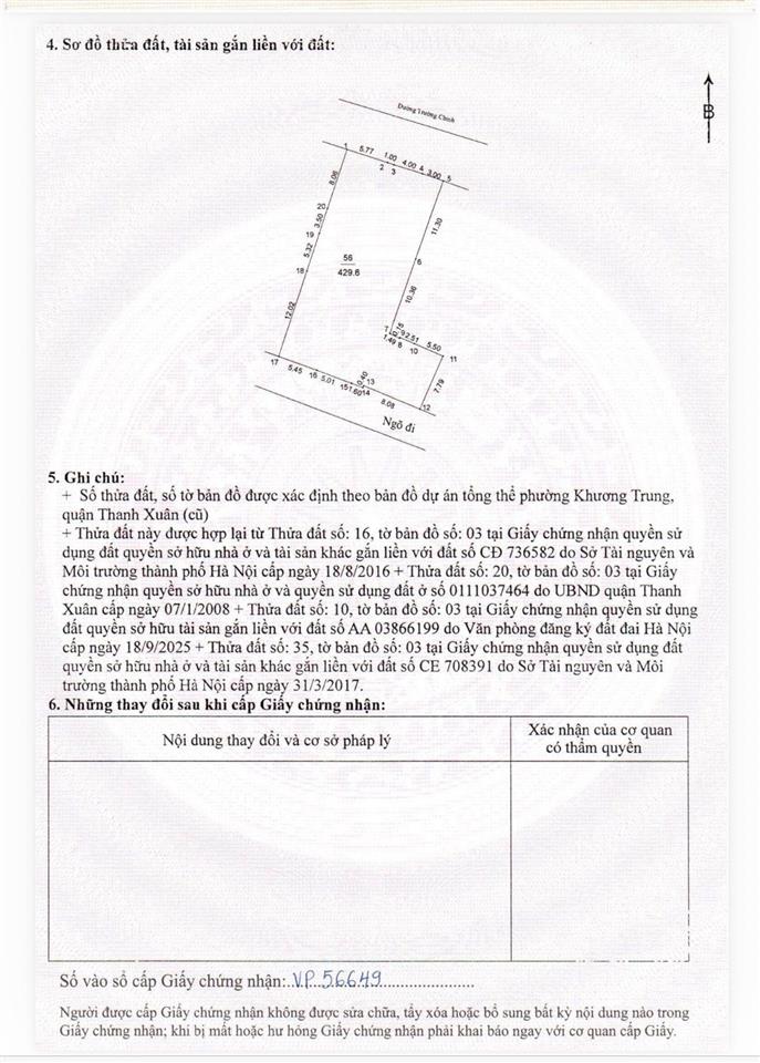 Bán đất mặt phố trường chinh 450m2 vuông vức nở hậu, mt 14m, giá 400 tỷ
