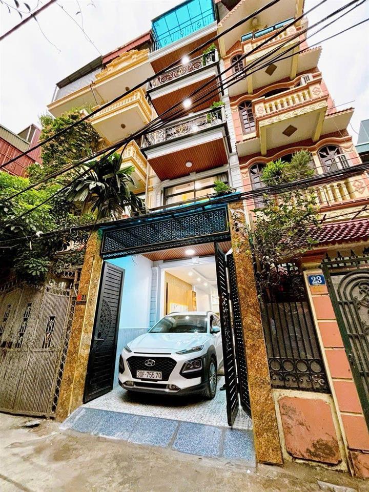 View hồ  bán nhà mới ô tô vào nhà phố khương hạ dt 46m2 x 5 tầng, mặt tiền 4m, giá chào 15.2 tỷ