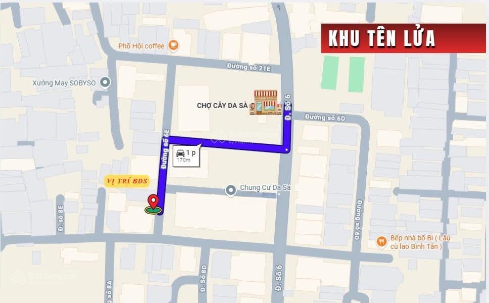 Bán mtkd kế đường số 7 khu tên lửa ngay chợ mua bán sầm uất
