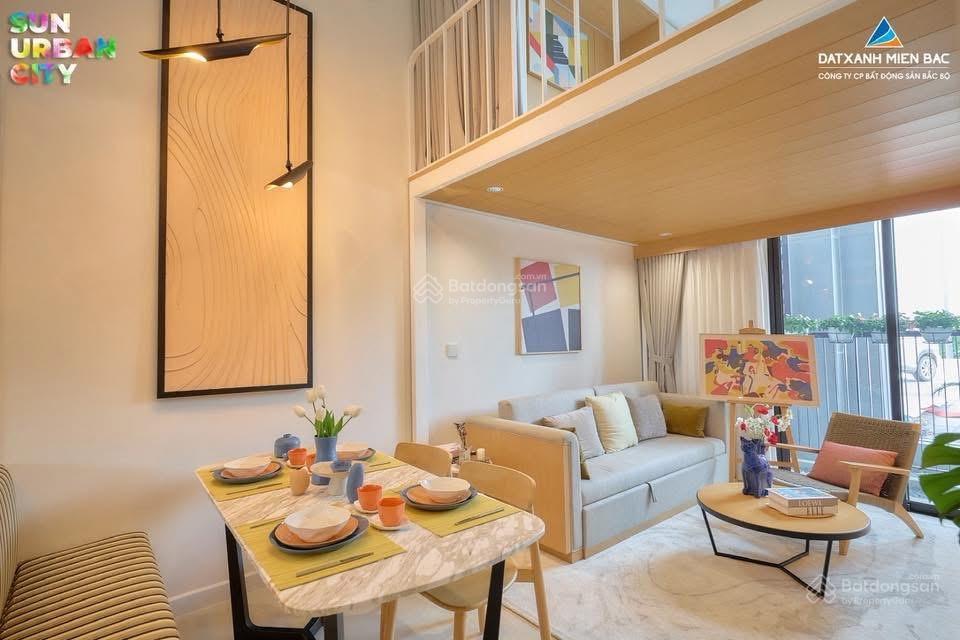 1,5 tỷ, sở hữu căn 3pn 65m2, vị trí đẹp, dự án sun urban hà nam
