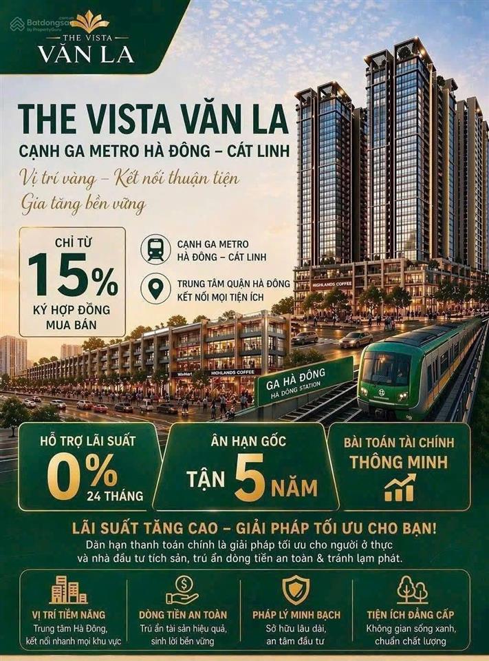 Căn hộ chung cư đẹp tại the vista văn la, hà đông, 6,4 tỷ, 69 m2, nhiều tiện ích