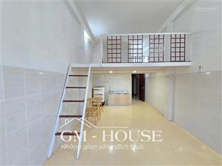Cho thuê phòng gác rộng 35m² có máy giặt riêng, ban công ngay phan văn trị gần chợ bà chiểu