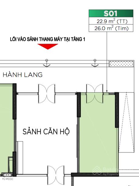 Cho thuê shophouse 26m2 mặt sảnh đã hoàn thiện setup kinh doanh ngay tại vinhomes grand park