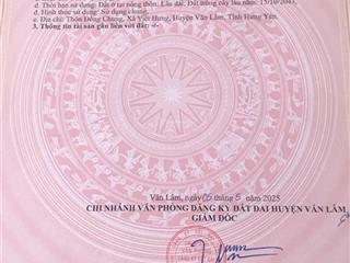 Bán lô đất 124,5m2 tặng dôi dư 30m tại đồng chung/ xã đại đồng