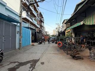 Nhà hẻm 6m tân hoà đông, 7.6x17m, 1 lầu, giá 7.6 tỷ