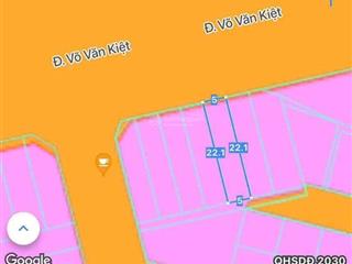 Bán đất mặt tiền võ văn kiệt gần cổng lan anh 1