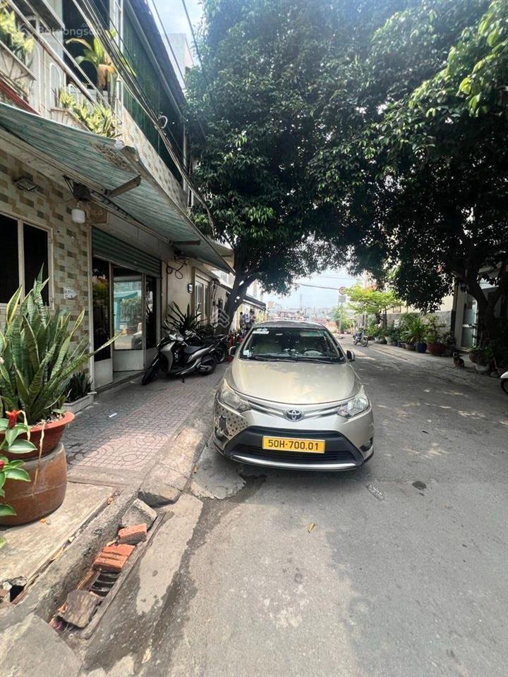 Nhà hẻm xe tải hưng phú quận 8, ngang rộng 5,1m có vỉa hè 2m