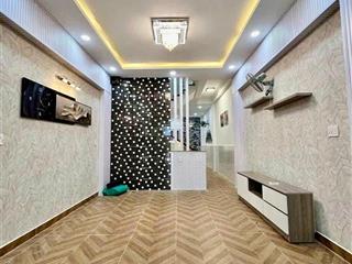 Nhà 3 tầng mới đẹp mặt tiền đường 10m kdc bình hưng kế bên tạ quang bửu