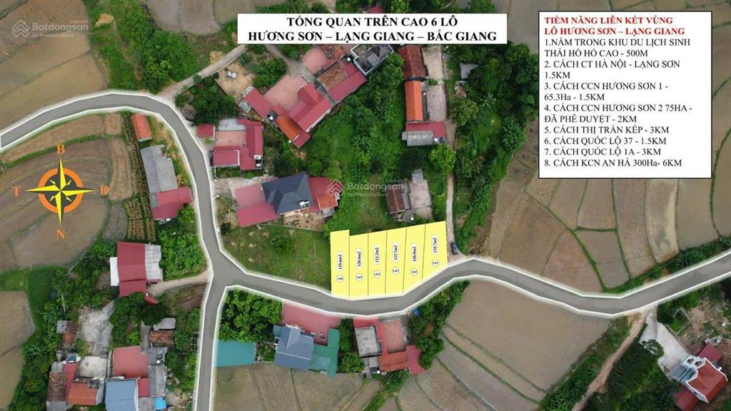 Mở bán vài lô đất siêu đẹp tại xã hương sơn, giá siêu hời 5xx triệu.