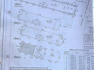 Hẻm kinh doanh 6m thông  120m2, 5 tầng 6pn  có thu nhập  gần mặt tiền phạm văn chiêu  10.x tỷ