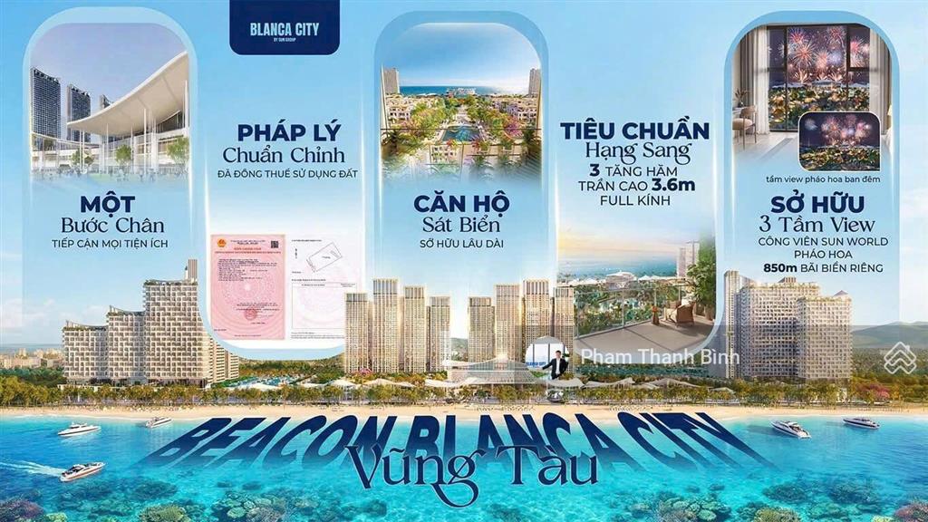 Bán căn hộ biển 3 phòng ngủ sở hữu lâu dài duy nhất tại tphcm