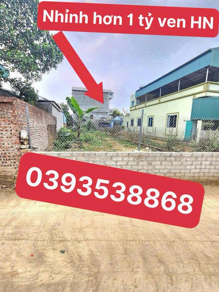 Chủ gửi bán đất đường lê duẩn, cách hồ đại lải chỉ 200m, giá nhỉnh 1 tỷ, sẵn sổ