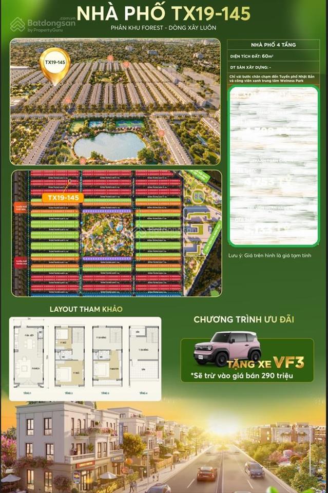 Nhà phố vinhomes hậu nghĩa, giá chỉ 3.9 tỷ, ngang 5m, gần trung tâm hành chính tỉnh,  0931 798 ***