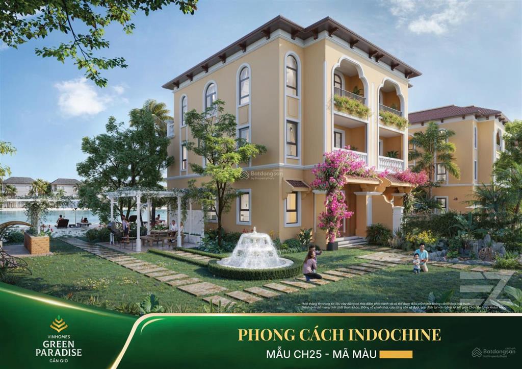 Biệt thự đơn lập vinhomes paradise cẩn giờ chỉ 27.5 tỷ. tương đương giá căn song lập.  0931 798 ***
