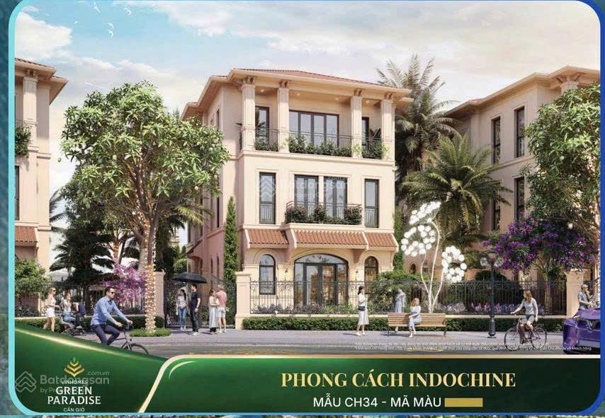 Biệt thự song lập có bãi tắm sau nhà. giá 15.6 tỷ. tương đương giá nhà phố đường tương lai.