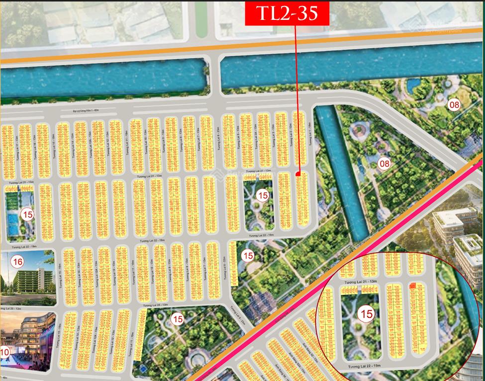 Nhà phố góc view sông tl2, gần tttm vincom, ga metro, dt 82m2, 4 tầng, vtc 3,4 tỷ,  0931 798 ***