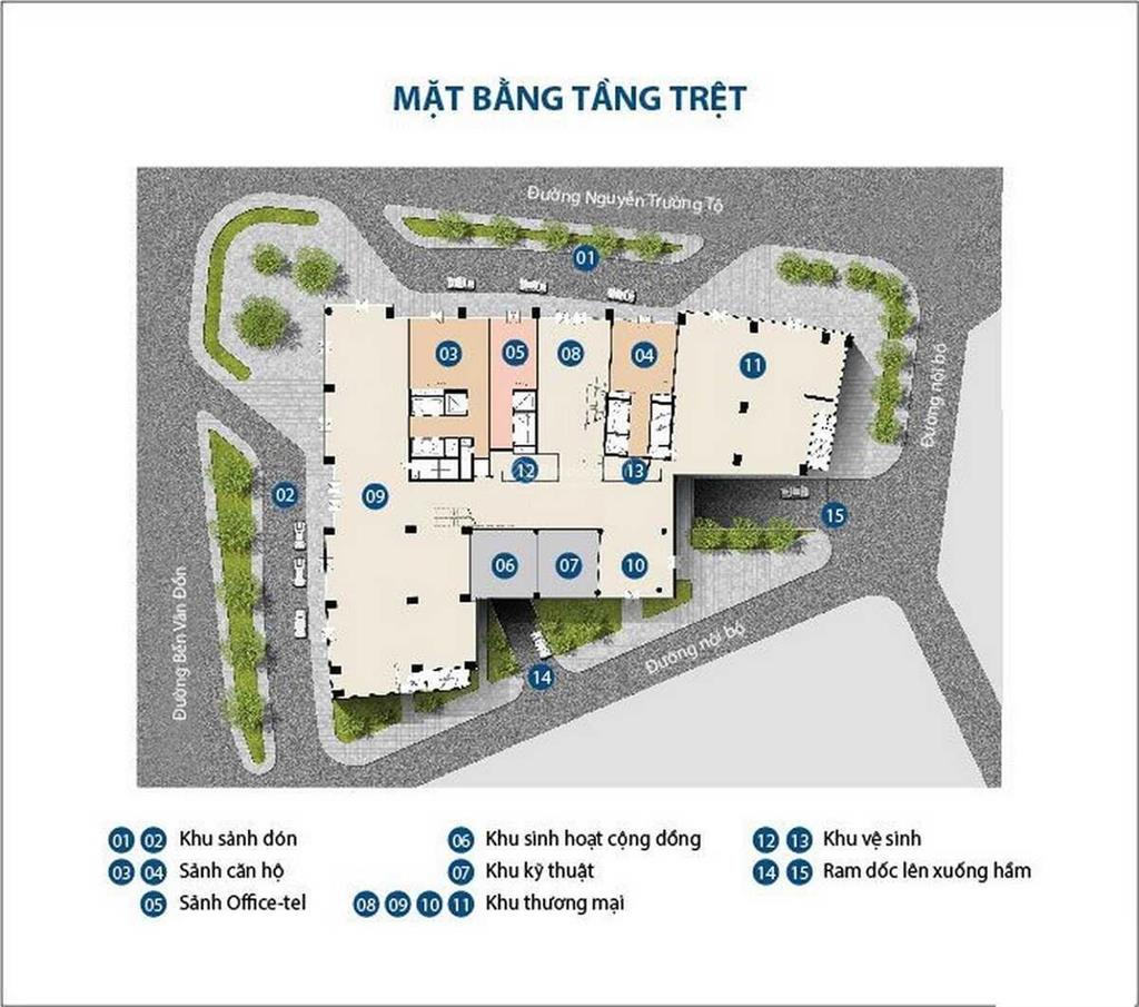 Shophouse saigon royal 37.8m² hướng đông nam sẵn hợp đồng thuê 17 tr/tháng, giá 5.39 tỷ