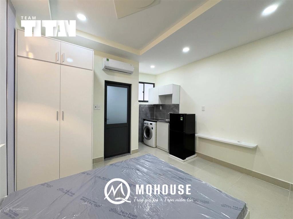 Căn hộ studio nội thất sang trọng máy giặt riêng đường lê trực chợ bà chiễu bình thạnh 0932 150 ***