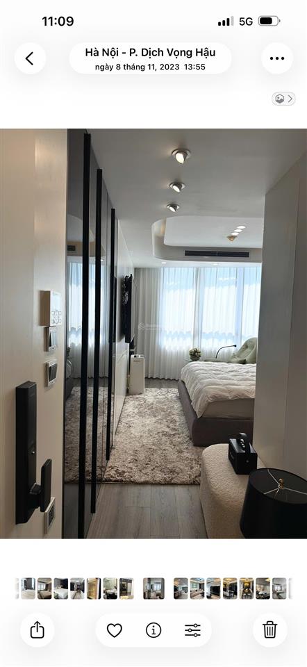 Cho thuê ch 2pn, 2wc, giá 21 triệu, siêu rẻ 98m2 ở indochina plaza hanoi, quận cầu giấy, hà nội