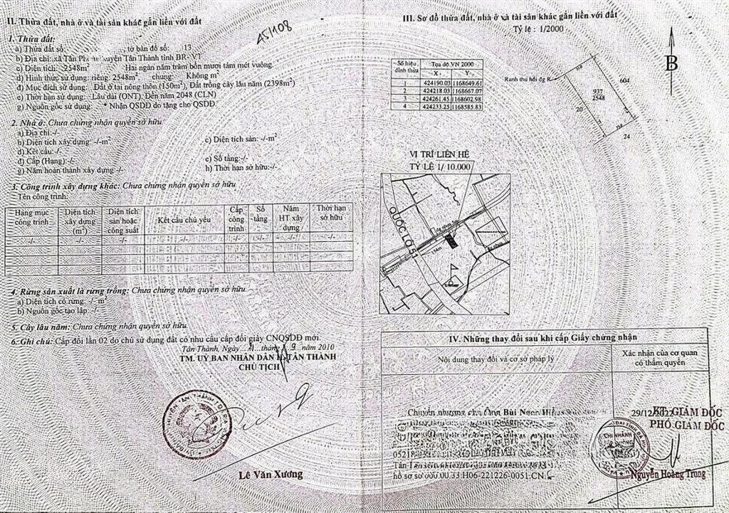 Nhà đất mặt tiền 17m  tc 1300m2 trung tâm tp phú mỹ  song vĩnh 1 brvt chỉ 19 tỷ có thổ cư