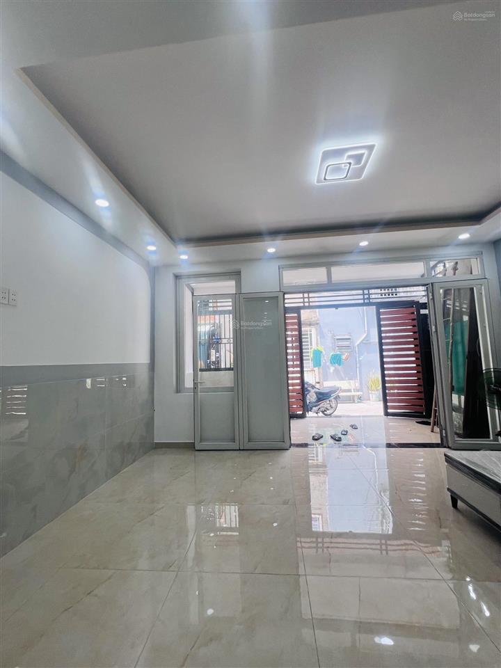 Nhà mới ở ngay 66m2  ngang rộng 5.5m  khu lê văn quới