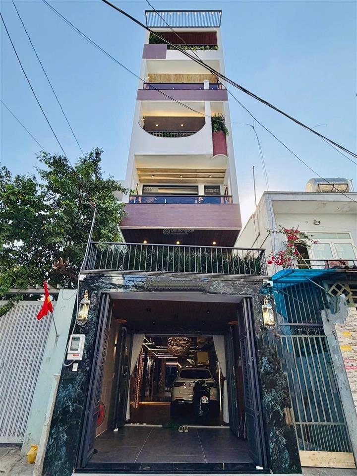 Hàng hiếm ngay cư xá phú lâm d, 80m2, 5 tầng btct,5 phòng nội thất xịn, có thang máy, kế st mega